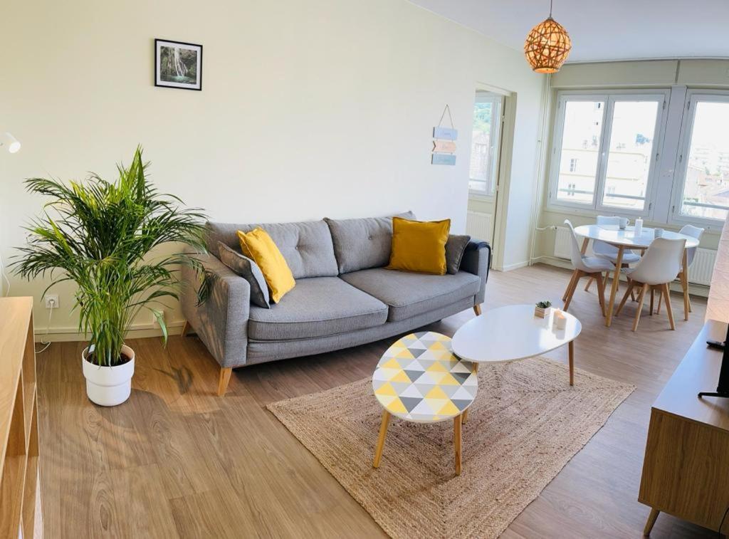 Espace 500 - Cosy, Wifi & Vue Sur La Ville Saint-Etienne  Zewnętrze zdjęcie