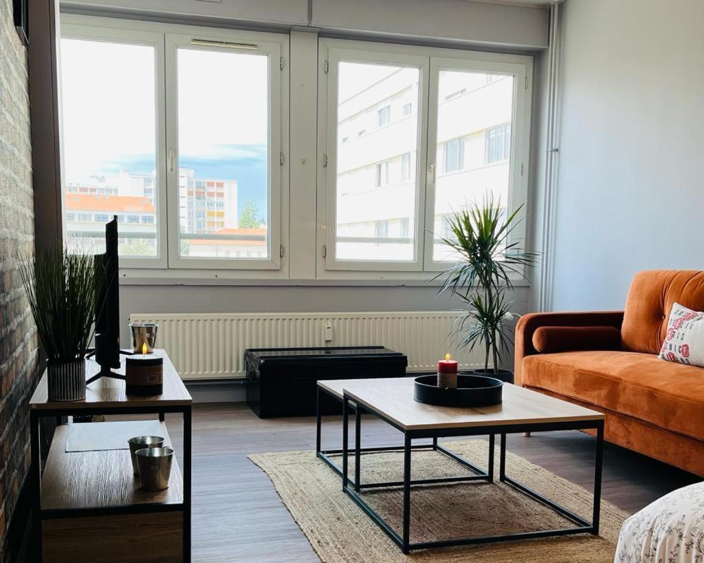 Espace 500 - Cosy, Wifi & Vue Sur La Ville Saint-Etienne  Zewnętrze zdjęcie